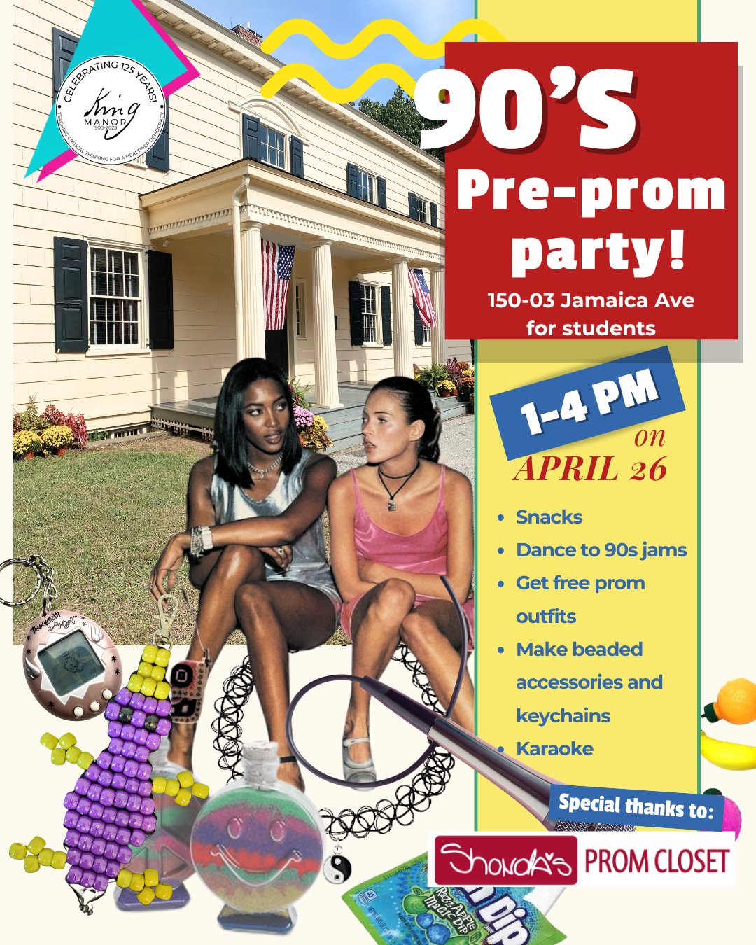 90s Prom — King Manor Museum